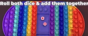 How to Play Pop it Game with Dice