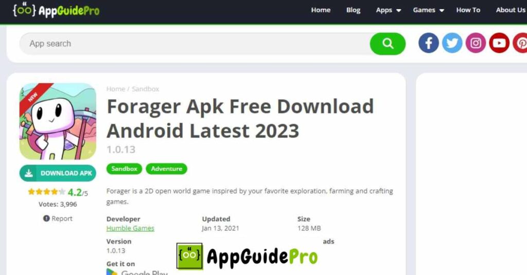how to download forager apk on android