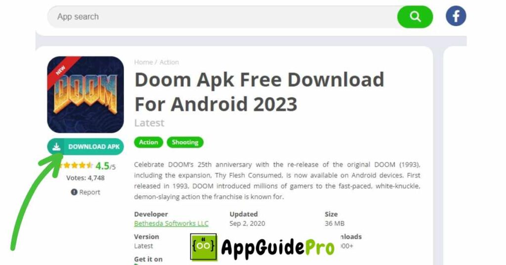 how to download doom apk